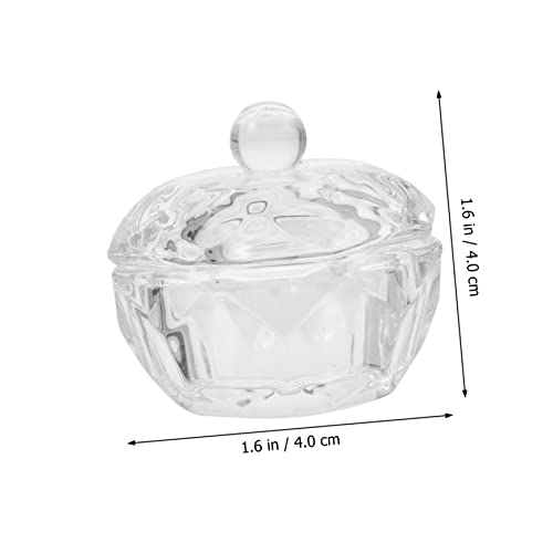 Bol de Manicura de Vidrio para Arte de Uñas 3 Pcs miniatura 5