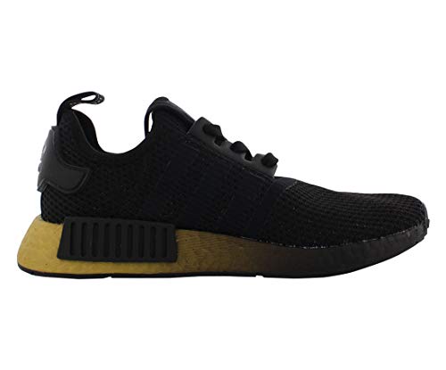 Image of adidas Originals NMD R1 Womens Shoes Size 11, Color: Black /Yellow