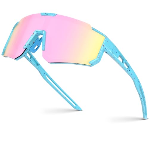 Image of Fanshen Youth Baseball Sunglasses for Kids - Polarized Sunglasses Softball Cycling for Boys Girls Ages 3-12 UV Protection