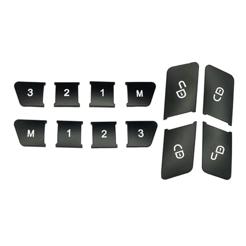Compatible With For C W204 2008-2013 For E W212 2010-2015 �ԓ��{�^���X�e�b�J�[ �h�A���b�N ���b�N���� �R���g���[�� �f�J�[���ɑΉ� �� ���� �X�e�b�J�[