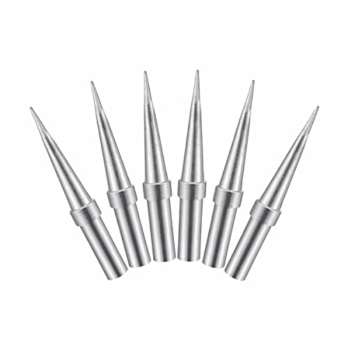 Image of Soldering Iron Tips Replacement Weller ETO Series for WE1010NA WE1010 WCC100 WES50 /51 WESD51 Soldering Station, PES51 LR21 Soldering Pen Soldering Tips (6)