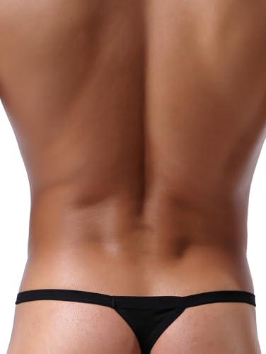 iKingsky Men's Modal Pouch G string Sexy Low Rise Thong Underwear3
