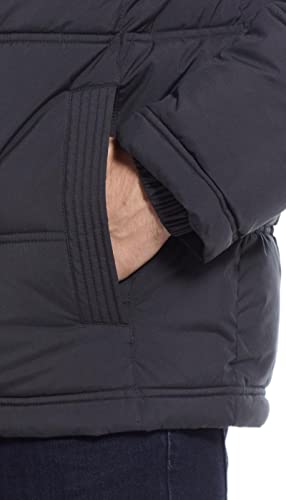 Image of Weatherproof Hooded Puffer Jacket for Men - Water Resistant Bubble Coat for Men | Puffy Alternative Down Jacket