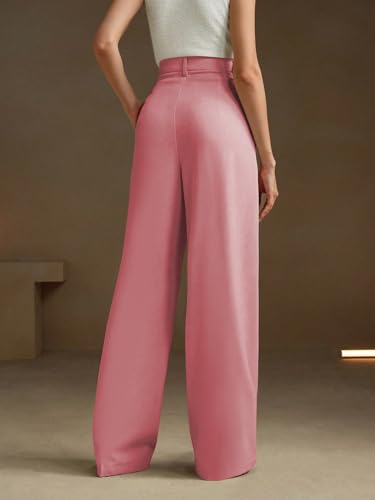 Image of KERI PERRY Trousers for Woman Pants Women's Formal Office Korean | Black Beige Track Pant | Straight | Cotton Spandex Stretchable Trouser | High-Waisted Bottom Wear