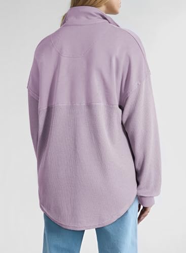 Image of SHEWIN Women Fall Sweatshirt Casual Half Zip Pullover Fall Top 2026 Clothes