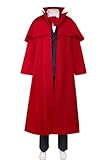 Vasojot Unisex Alucard Cosplay Costume Adult Halloween Carnival Party Cosplay Alucard Costume Outfits Full Set