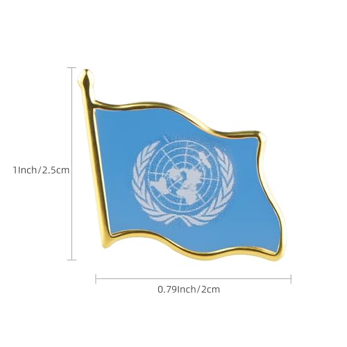Image of Country Flag Brooch Metal Alloy Souvenir Pin Shirt Hat Backpack Jewelry Accessories Decoration Party Christmas Gift Badge International Travel Pin