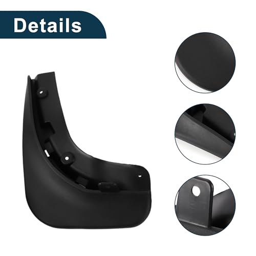 Image of Mud Flaps Splash Guards for Volkswagen Golf Wagon MK6 2008-2015 W /Mount Accessories Mud Guards Front and Rear 1 Set