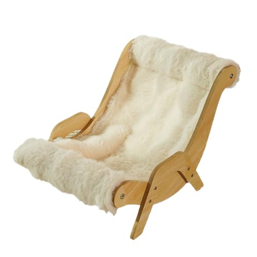 居心地の良い猫のソファ - 豪華なクッション、ソフトソファ|小さな犬用の快適なペットベッド、かわいい子猫のラウンジャー、屋内猫のソファ、リラックスした豪華なマットレス、落ち着いた家具スタイルのソファ、昼寝のための落ち着き