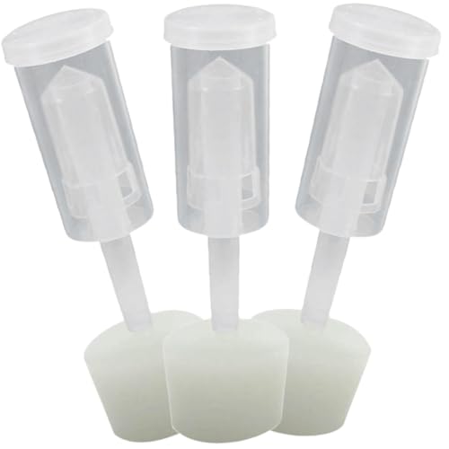 Lurrose Kit de Válvulas de Silicona para Fermentación de Vino Blanco y Miel Tapones y Reutilizables para Cervecería Casera y Conservación Segura
