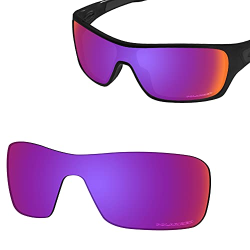 Image of SAUCER Premium Replacement Lenses & Nosepads for Oakley Turbine Rotor OO9307 | UV400 Protection, Anti-Scratch, Precise Fit