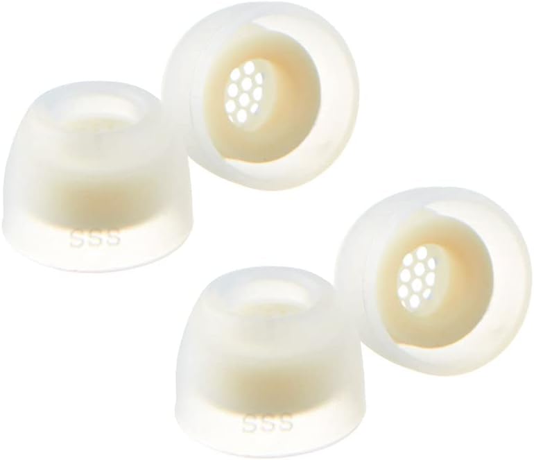 – SednaEarfit MAX for TWS 2 pairs (SSS) - Replacement Earbuds tips - Eartips for Noise Cancelling Headphones Compatible with Galaxy Buds 2 Pro/Airpods Pro
