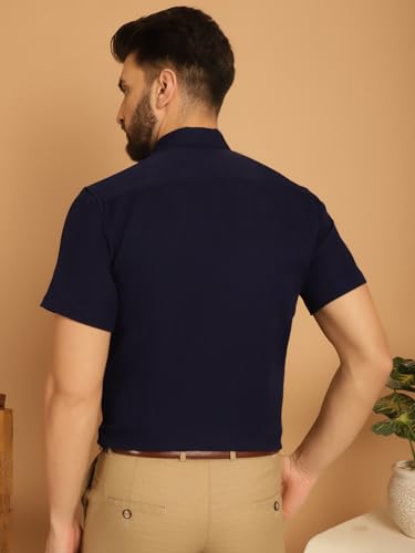 Image of Indian Needle Men's Striped Regular Fit Shirt