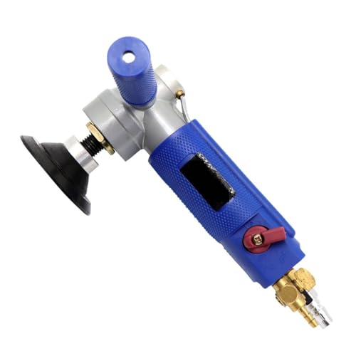 Lijadora neumática de aire de 4 pulgadas, molino de alimentación de agua, máquina pulidora húmeda for pulido de piedra de granito, cuarzo y mármol para mármol, cerámica(4inch 14mm)