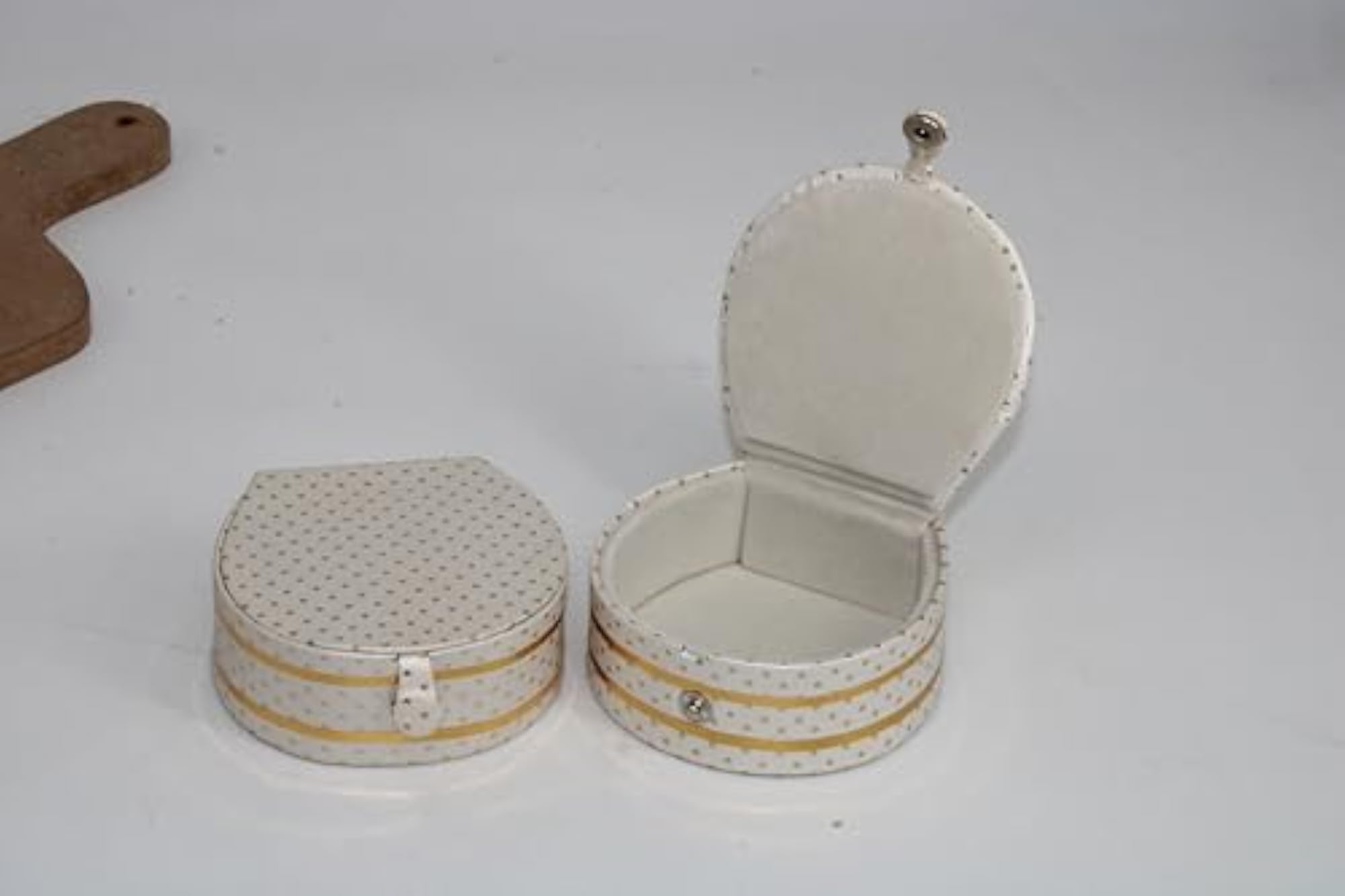 Pu Leather Bangle Earring Box, Travel Makeup Organizer