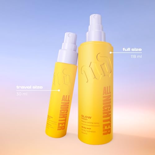 Urban Decay All Nighter Glow Waterproof Makeup Setting Spray (4 fl oz)