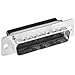 Northern Technologies DC3E26PTE, Connector, d-sub, high Density Plug housing w/Ground indents, for 26 Crimp pin Cont