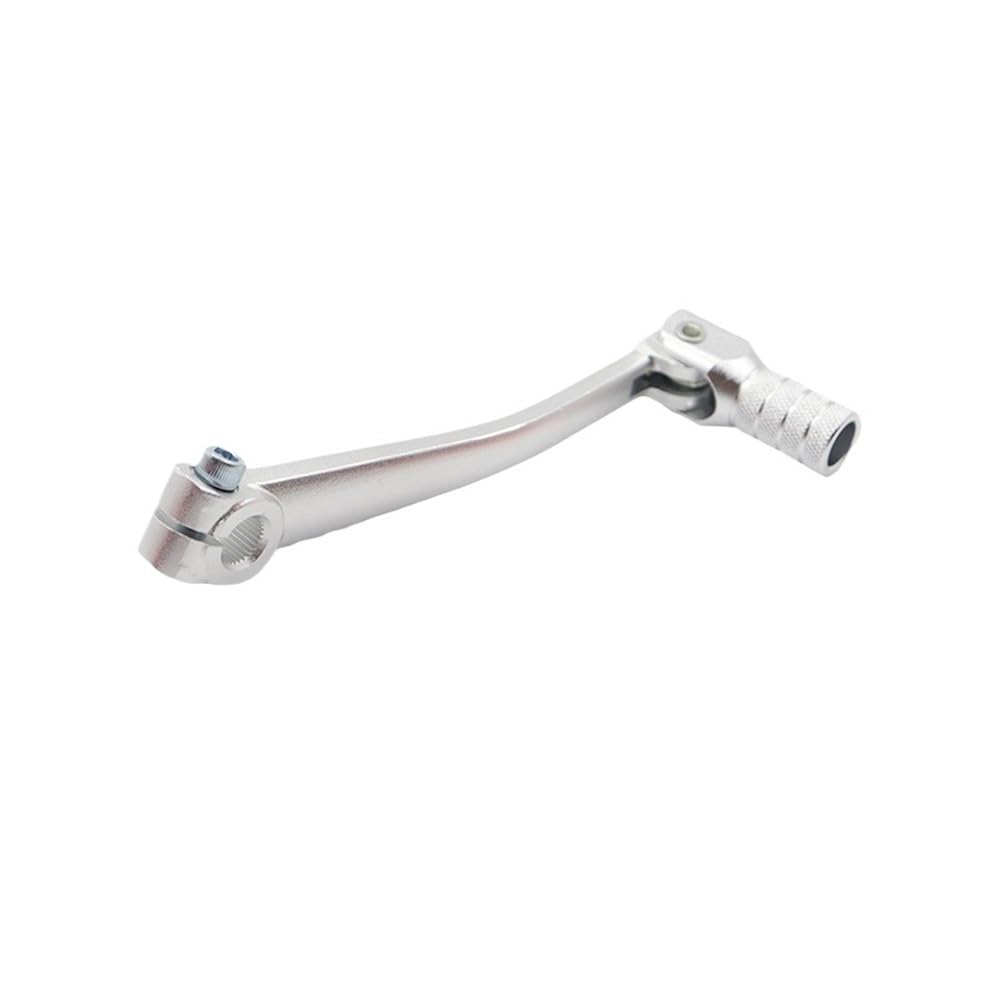 Uuipip Silver Motorcycle Gear Shift Lever Motorcycle Folding Shift Lever Gear Lever For T2 T4 T6 K4 K6 For Xr50 Crf50 Nc250 Nc450 Universal Lever