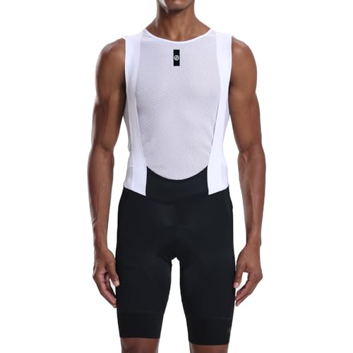 Image of Cycling Bib Shorts for Men - Road Bike Bicycle Breathable Padded Riding Tights