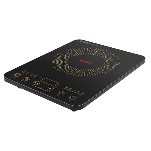 Image of Tefal EXPRESS IH Induction Cooktop | 2200W Fast Heating Power | Auto Pan Detection with 4KV Surge Protection | Sleek Polished Ceramic Glass