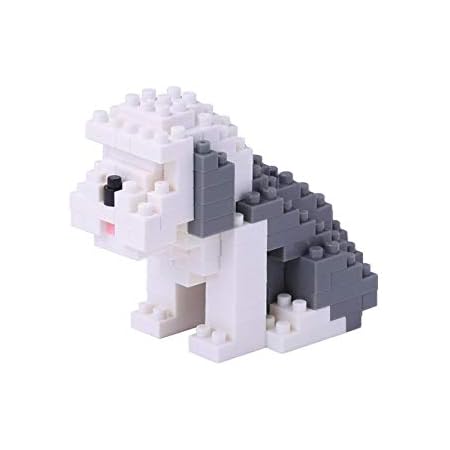 Amazon ナノブロック オールドイングリッシュシープドッグ Nbc 169 おもちゃ おもちゃ