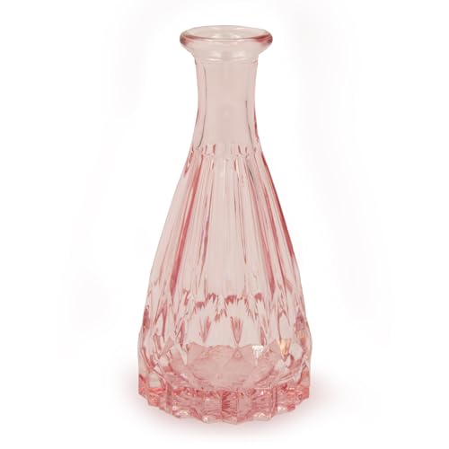 Blümelhuber Kleine Vase aus Glas - Moderne Boho Deko für...