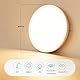 MGEELED LED Deckenleuchte 2 Stück Ø30CM 20W 2400LM Deckenlampe 3Farben 3000K/4000K/6500K Badezimmer lampe Küchenlampe IP44 Wasserfest Simple Modern Rund Ultra Dünn Badlampe Decke für Küche Keller Flur