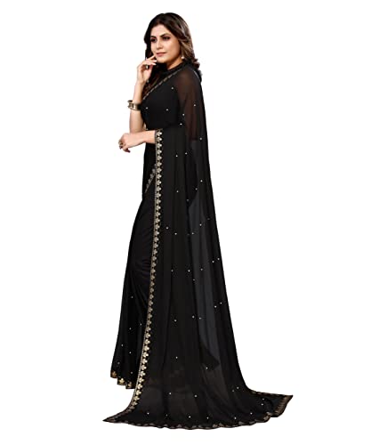 Yashika Womens Lycra Blend Saree