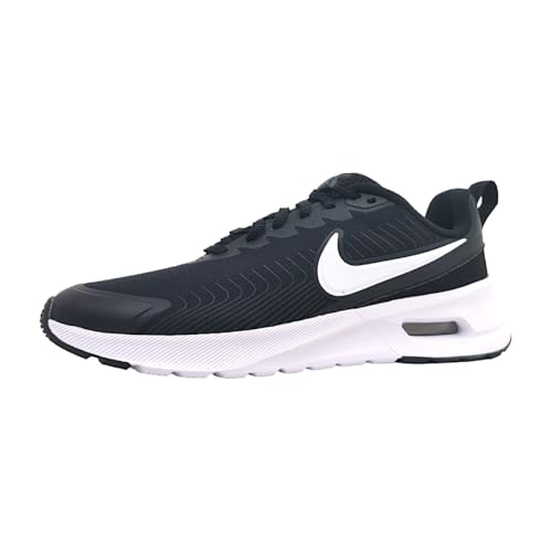 NIKE Air MAX NUAXIS, Sneaker Mujer, Black/White-Black-White, 44 EU
