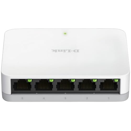 Image of D-Link DGS-1005A 5-Port 10 /100 /1000 Mbps Unmanaged Switch