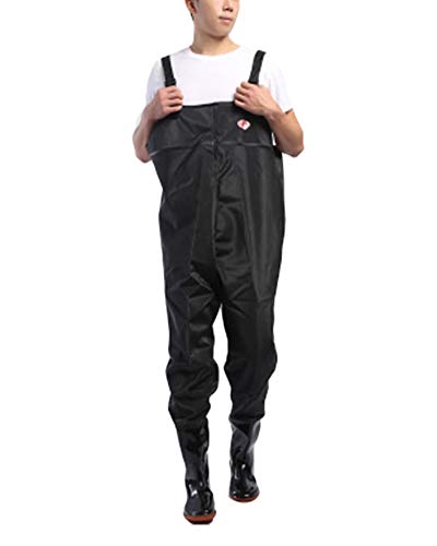 Pantalones Vadeadores De Pesca Honda Mono Botas Waders para Pesca De Lanzar Transpirables Unisexo 3 37
