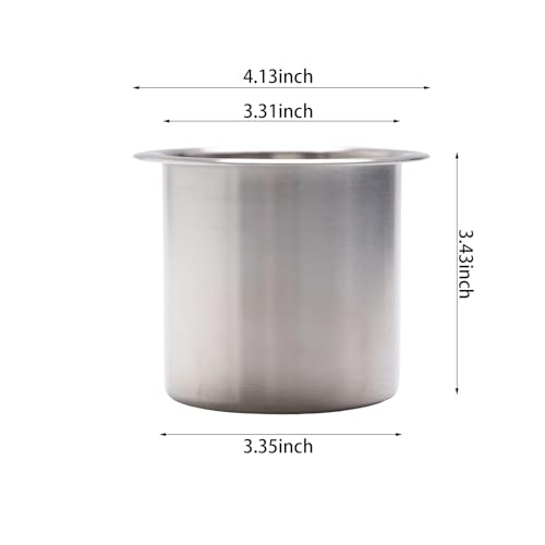 Portavasos de Acero Inoxidable 3Pcs 3.3 pulgadas miniatura 2