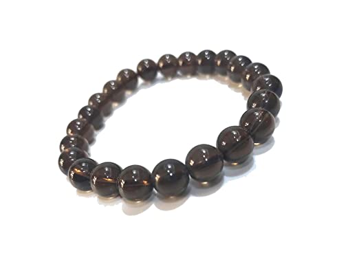 Image of HEALING AND SEMI-PRECIOUS CRYSTAL STONE BRACELET 8 MM ROUND FOR FENSHUI