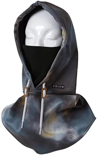 namelessage(ネームレスエイジ) ×purplecow フードウォーマー フード付き ネックウォーマー 撥水 防風 3層フィルム入り バラクラバ age-72FB クラウドベージュ サイズ スノーボード ウェア スキー 防寒 メンズ レディース バイク スノボ FB-6020 BGE