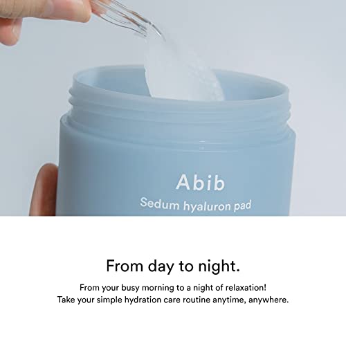 Image of Abib Sedum hyaluron pad Hydrating touch (75 pads) | Hydrating for Dry Skin, Korean Skincare