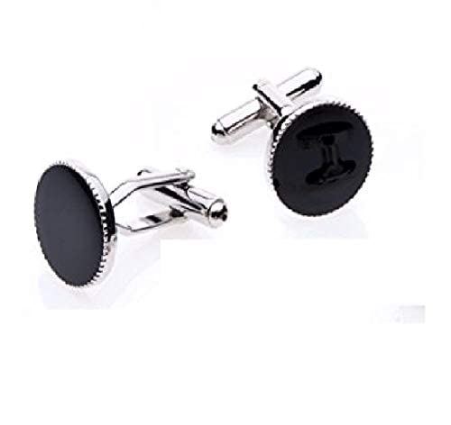 V3E Silver Cufflinks for Men Black (B09VB15BGP) Amazon Price History, Amazon Price Tracker