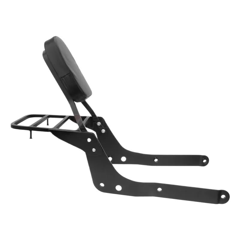 Dossier passager Shadow VT750 résout le mal de dos en duo avec son rack arrière