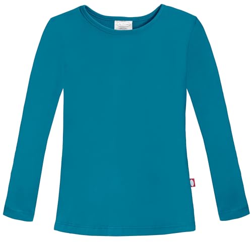Image of Girls Soft Cotton Jersey Long Sleeve Tee