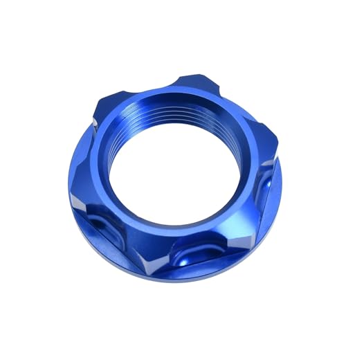 CNC-gefräste Gabelkopfmutter for Yamaha YZ426F, YZ125X, YZ250X, YZ250FX, YZ450FX, WR250F, WR450F, YZ, YZ250F, YZ450F, YZ125, YZ250, YZ400F(Black)