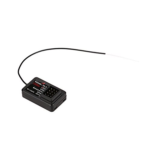 HUIOP 2.4G Receiver, TG-3 2.4G 3CH RC Car Boat Receiver for TG3 AX5S Transmitter