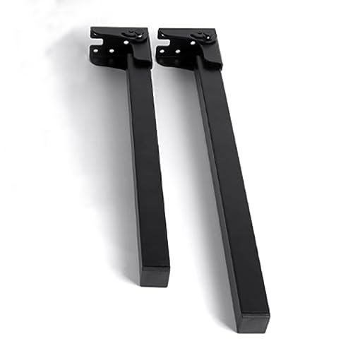 2 Patas Patas Mesa Plegables Hierro de 90 ° prácticas Patas Mesa Plegables Patas Soporte Mesas Centro Modernas para portátil Mesa,Mesa Café (35cm(13.7in))