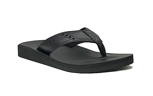 Image of REDVOLUTION New Boys' Beach Sandal TRIBAL Tattoo | Geometric Bali Flip-Flop Sandals