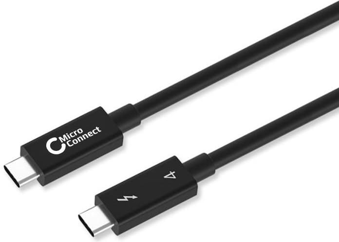 MicroConnect Thunderbolt 4 Cable 2M, Black