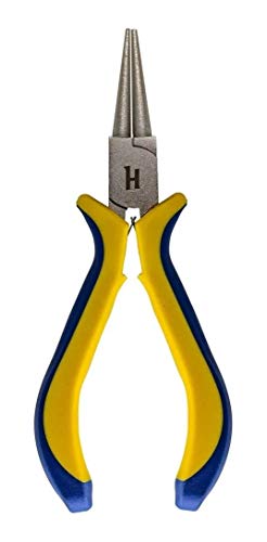 Alicate De Bico Redondo Curto Hikari Hk 506 Emborrachado