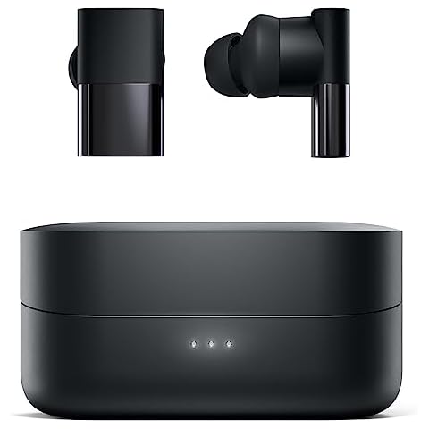 Status Between 3ANC Onyx True Active Noise Cancelling Wireless Earbuds - Black iPhone & Android ANC in Ear Buds, Charging Case, Built-in 6 Microphones, 8H Playtime, Bluetooth 5.2, (Renewed) (Renewed) Cover