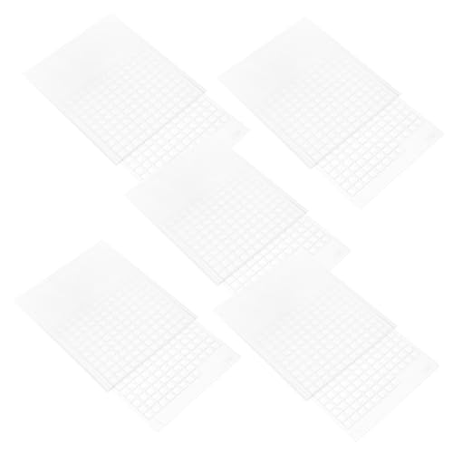 PAMINGONO 5個入り ボックス ネイルドリル収納ボックス ロックコレクション ビーズオーガナイザーと収納 引き出しジュエリーオーガナイザートレイ Transparent プラスチック