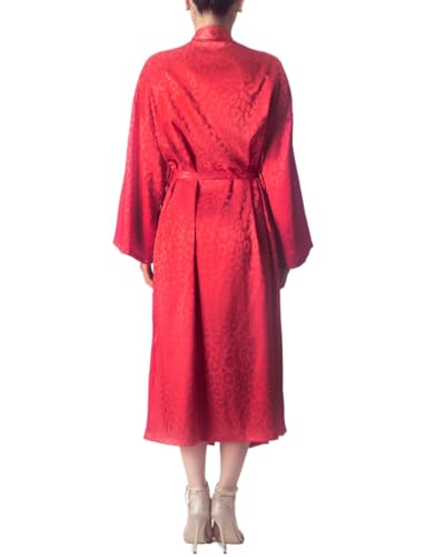 Robe longue léopard sombre confortable pour sublimer la silhouette