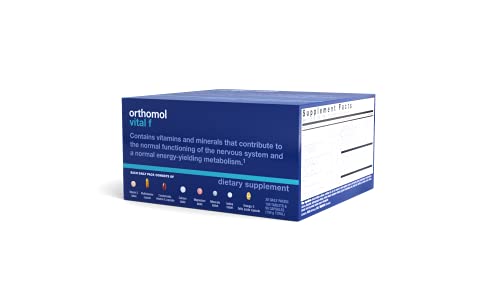 Orthomol Vital F Tablet Packets, Women's Multivitamin, 30-Day Supply, Vitamins A, B, C, D, E, K, Calcium, Iodine, Omega-3 #TOP2