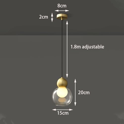 Accesorios de iluminación colgantes modernos y lámpara para isla de cocina elegante 5