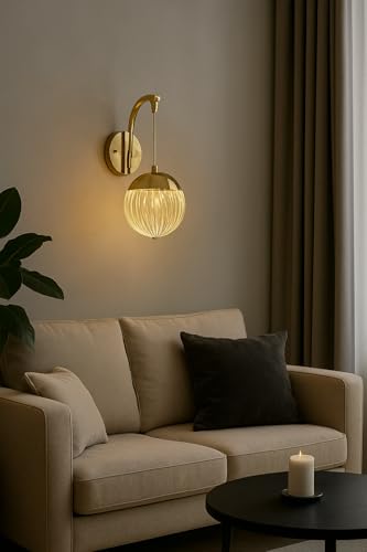 Image of Modern LED Wall Light 3 Color Modes (Warm, Neutral, Cool White) | Indoor Wall Lamp for Bedroom, Living Room, Hallway Etc